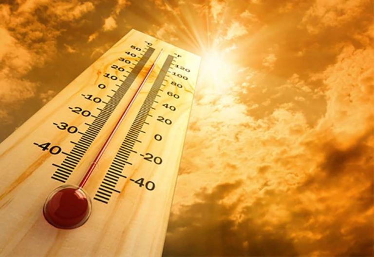 India's average temperature rose to 4.4 degrees
