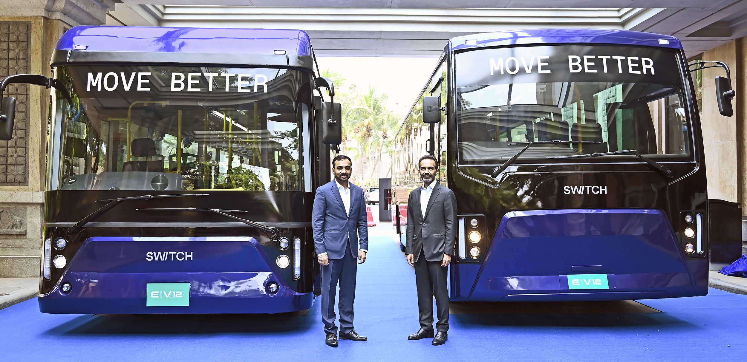 The company is launching the first state-of-the-art electric bus with a range of up to 500 km
