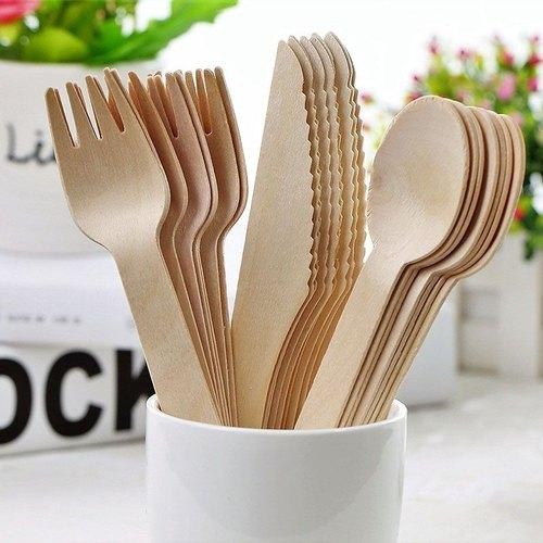 demand jumps up for wooden cutlery- trays-stirrers- ice cream spoons.