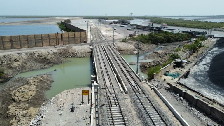 New railway line from Jamnagar Bedi port will divert traffic to Mundra, Kandla ports