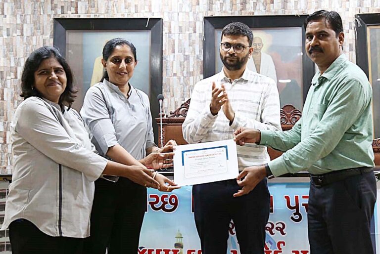 Shanti Asiatic School awarded with ‘SWACHH VIDYALAYA PURASKAR 2021-22’ by the Ministry of Education