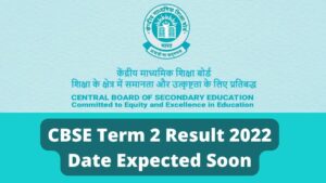 CBSE term 2 result 2022