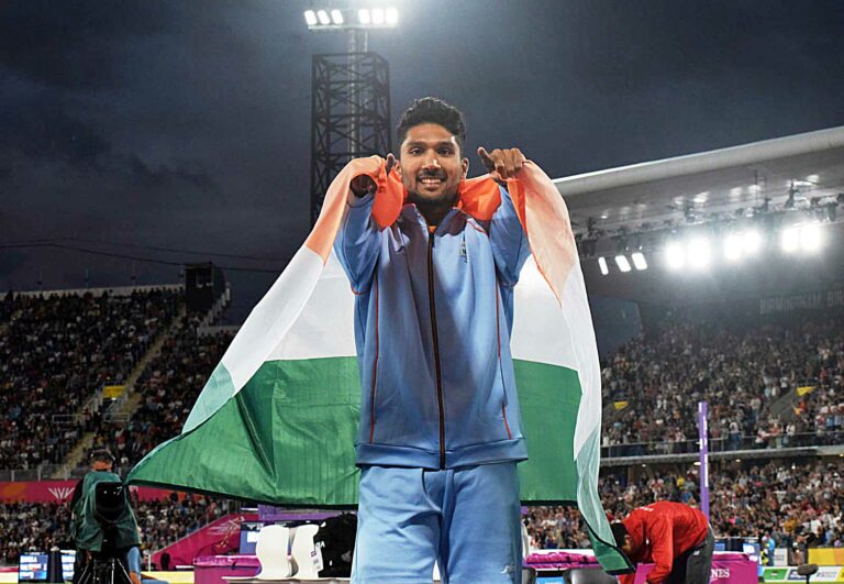 Tejaswin Shankar for securing India's first medal ever for high jump at CWG