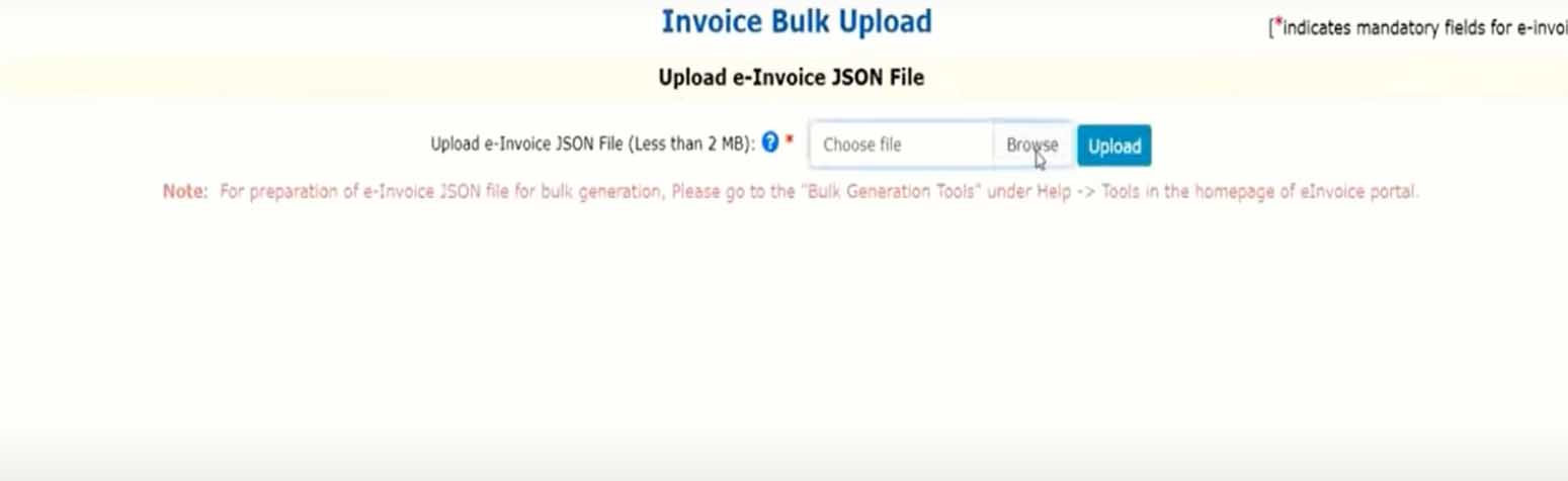 How to create an e-invoice for a company with a turnover of more than 10 crores