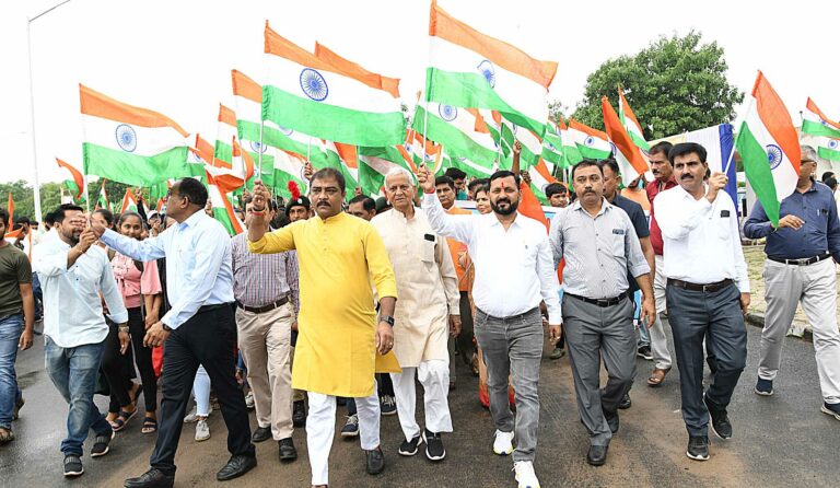 Runfortiranga rally Gandhinagar