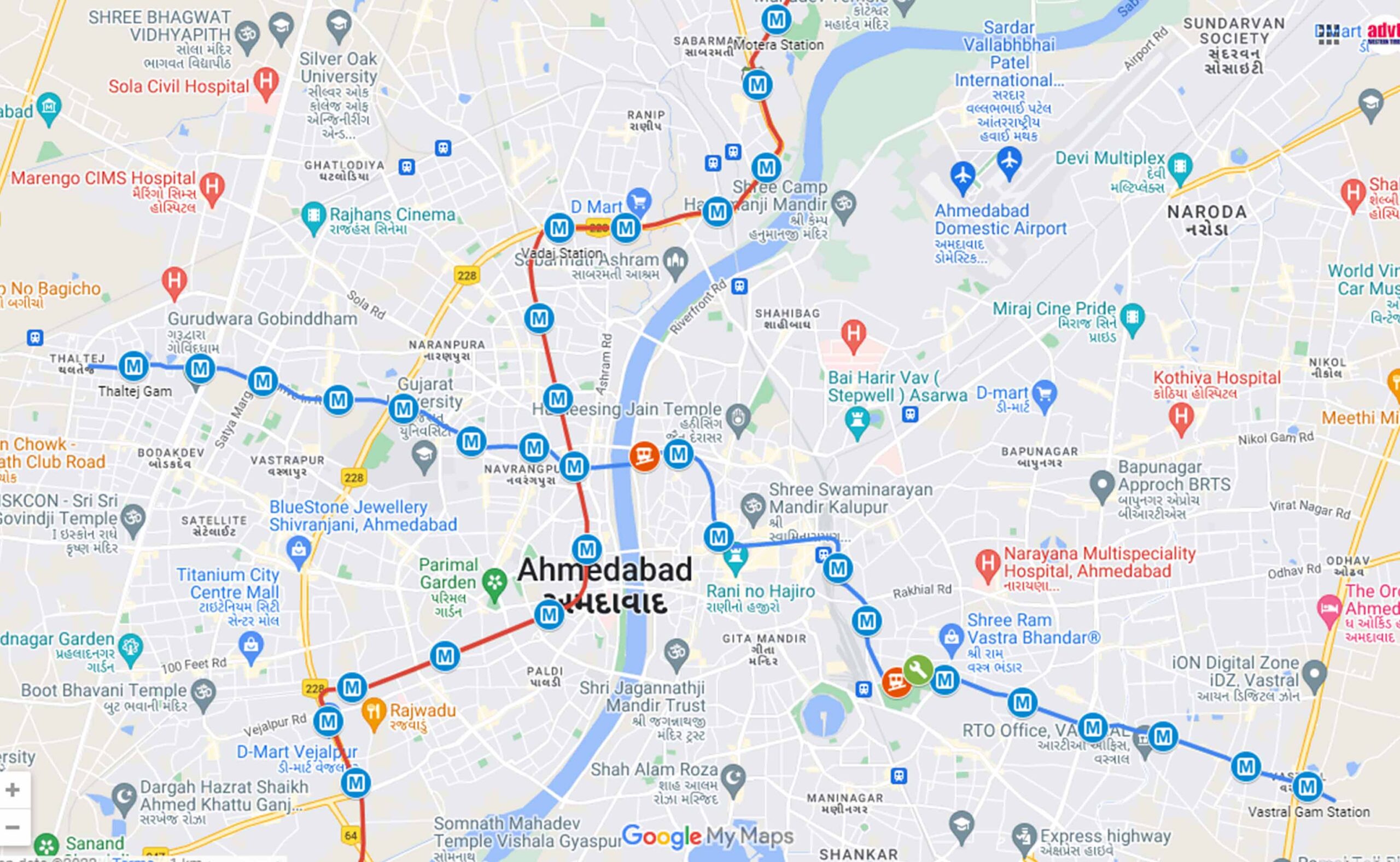 Ahmedabad Metro Phase 1