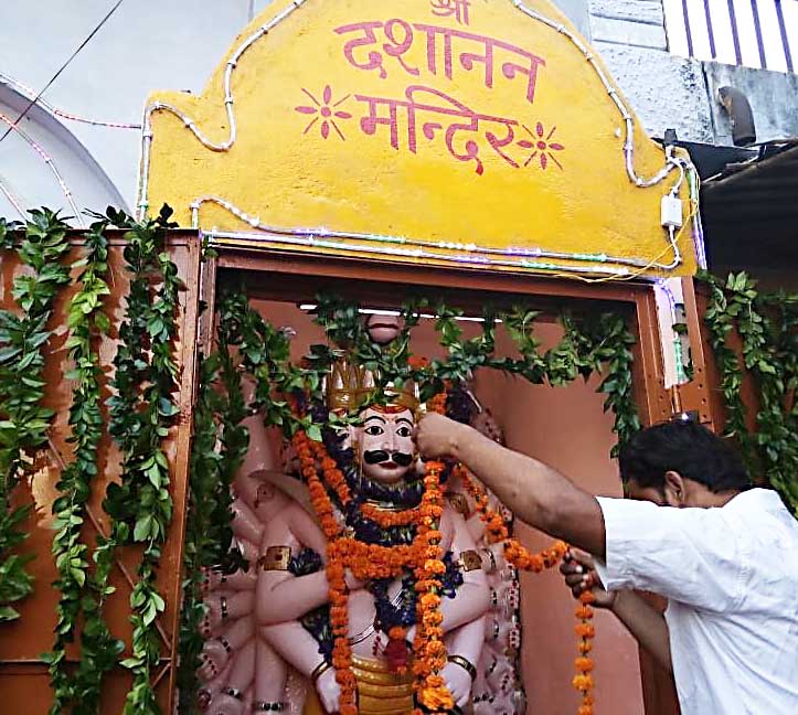 This Ravana temple opens only on Dussehra
