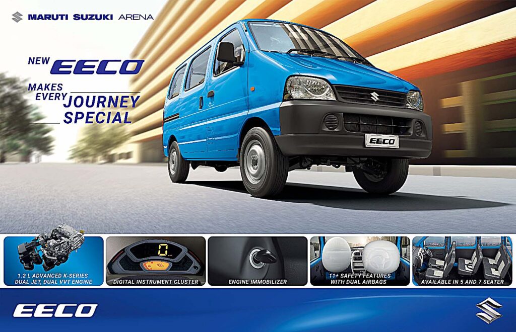 Maruti Suzuki New Eeco. More Power, More Fuel-Efficient and More Style