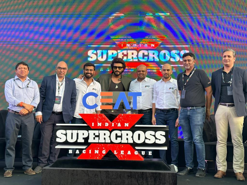 Arjun Kapoor launched the world's first franchise-based SEAT Indian Supercross Racing League